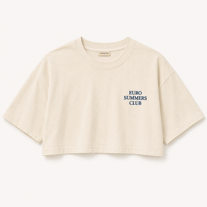 Money Comes Back Cropped Tee – Riviera