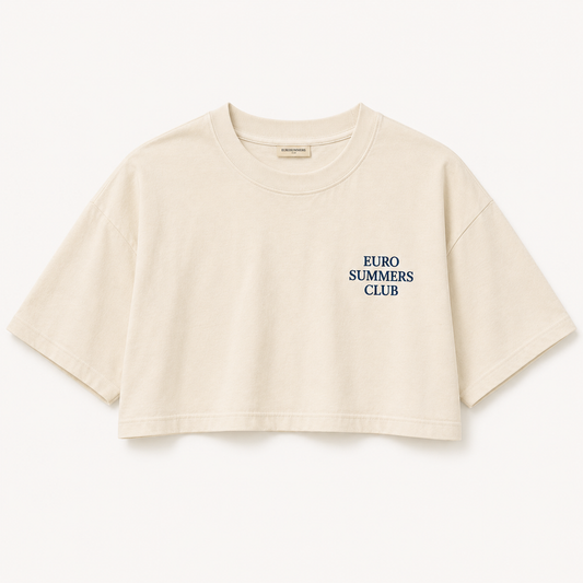 Money Comes Back Cropped Tee – Riviera