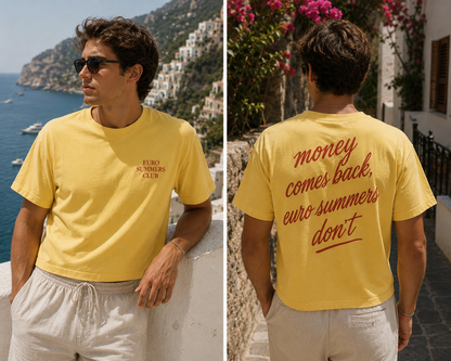 Money Comes Back Tee – Limoncello