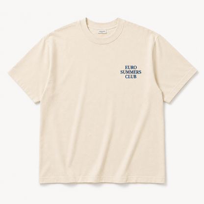 Money Comes Back Tee — Riviera (Cream)