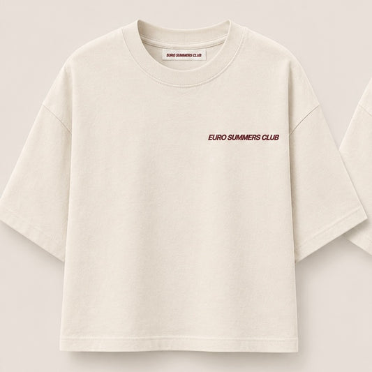 Madrid Until Further Notice Crop Top