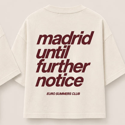 Madrid Until Further Notice Crop Top