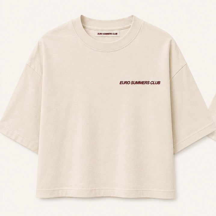 Mykonos Until Further Notice Crop Top