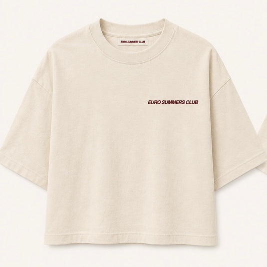 Mykonos Until Further Notice Crop Top